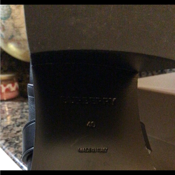 Burberry Pryle Logo TB, 40, Heeled Ankle Boot - Picture 9 of 13